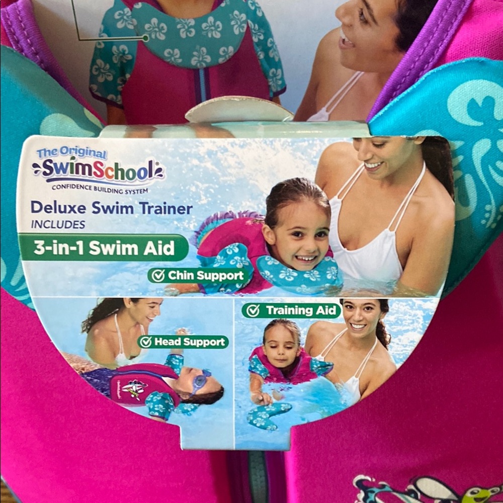 SwimSchool Deluxe Swim Trainer Vest - Picture 2 of 7